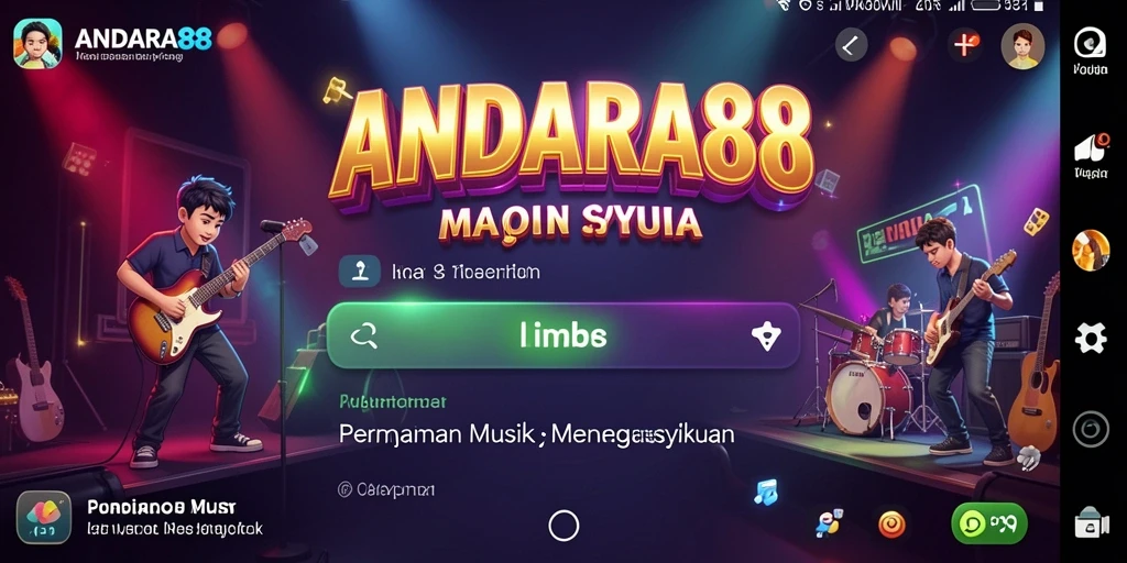 Tangkapan layar gameplay <strong>ANDARA88</strong> yang penuh warna dan interaktif.