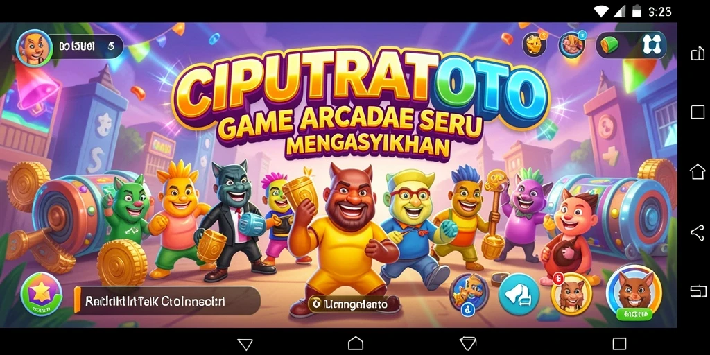 Tangkapan layar utama dari gameplay seru CIPUTRATOTO.