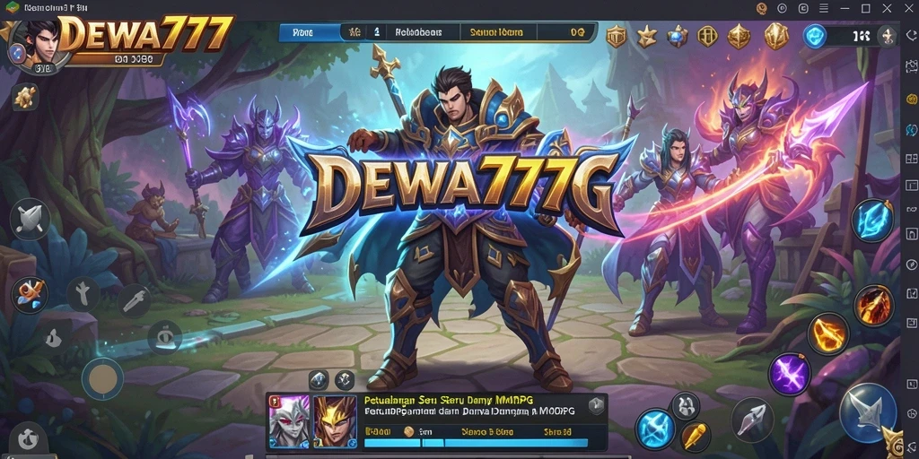 Screenshot gameplay DEWA777 menampilkan suasana petualangan yang mendebarkan.