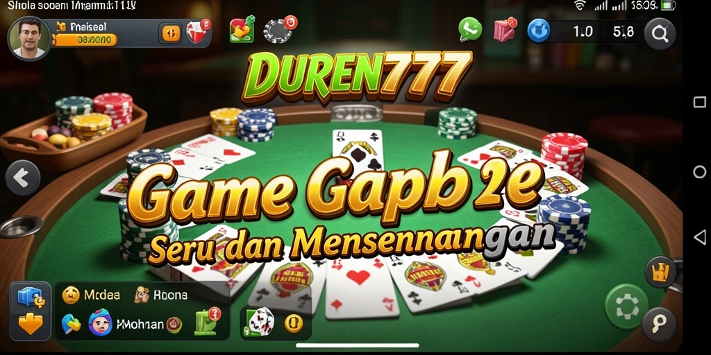 Tampilan gameplay DUREN777 yang menarik dan seru.