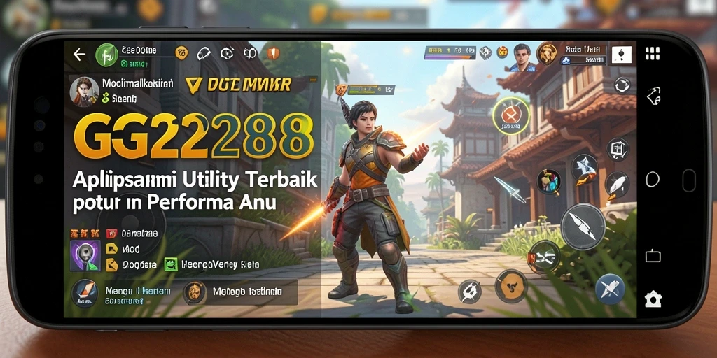 Screenshot utama GG288 menunjukkan antarmuka pengguna dengan fitur Utility yang menarik.