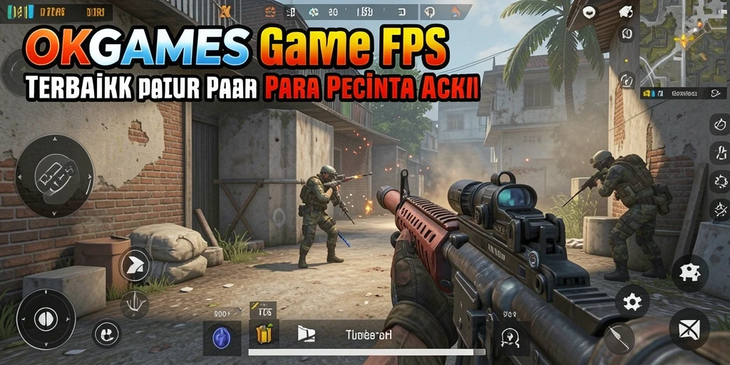 Tangkapan layar dari gameplay OKGAMES yang intens dan seru.