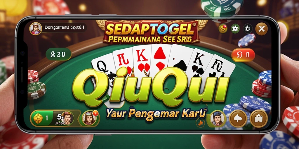 Tampilan gameplay QiuQiu yang seru di SEDAPTOGEL.
