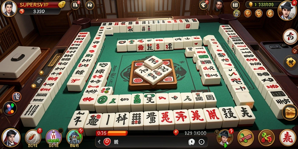 Tampilkan gameplay Mahjong yang menarik dan seru di SUPERSVIP.